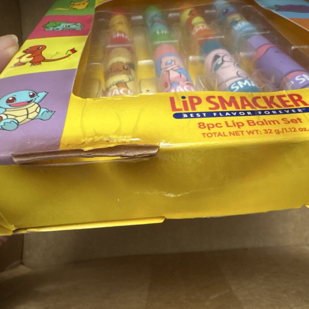 NEW Lip Smacker X Pokémon Target Lip Balm Gift Set Limited Edition - Picture 3 of 4
